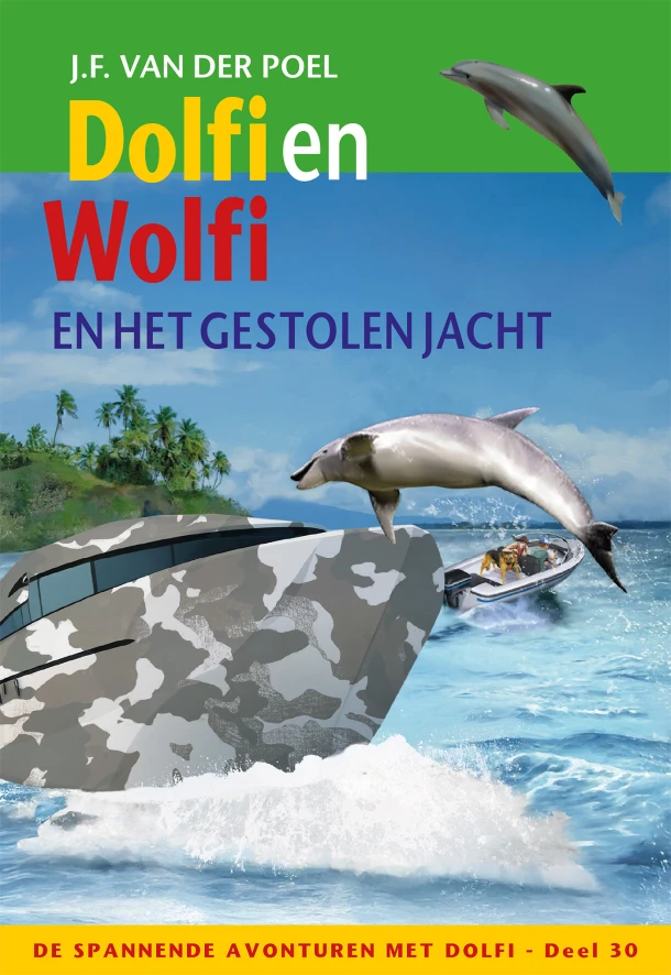 Dolfi en Wolfi en het gestolen jacht – J.F. van der Poel – boek cover