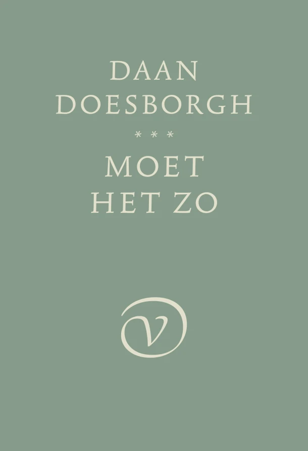 Moet het zo – Daan Doesborgh – boek cover