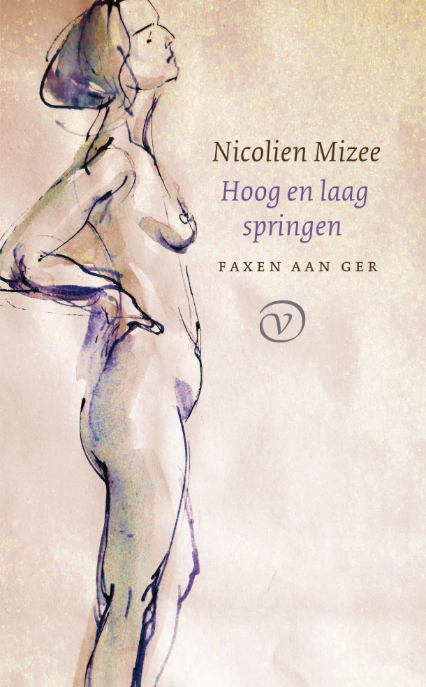 Hoog en laag springen – Nicolien Mizee – boek cover