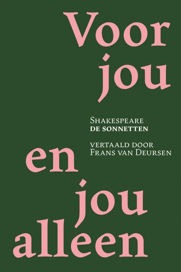 Voor jou en jou alleen – William Shakespeare – boek cover