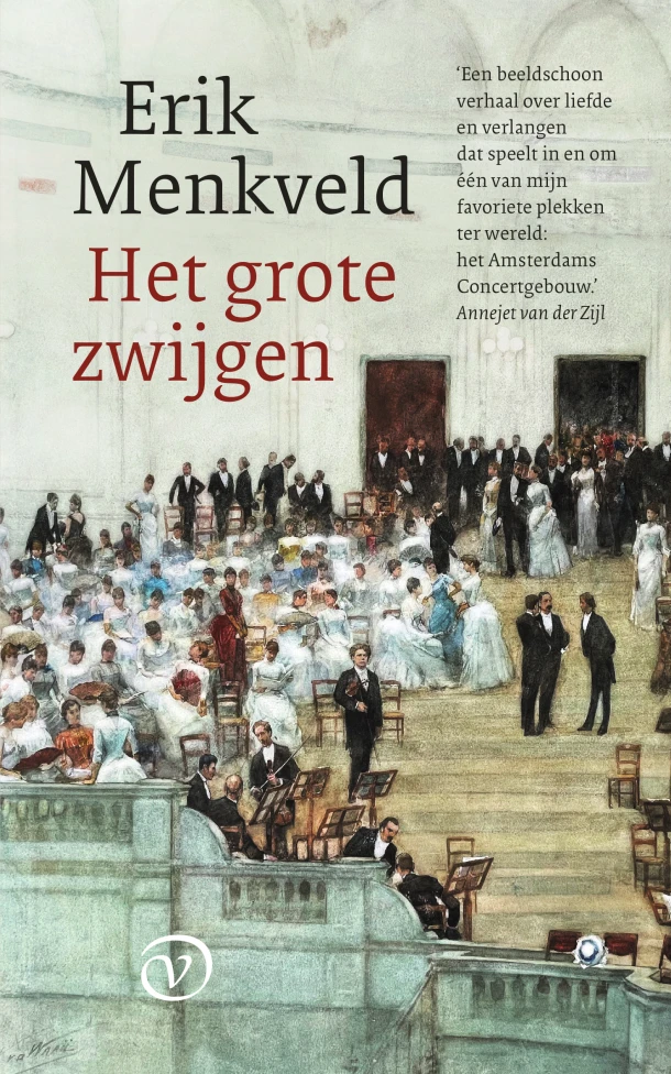 Het grote zwijgen – Erik Menkveld – boek cover