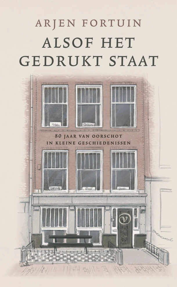 Alsof het gedrukt staat – Arjen Fortuin – boek cover