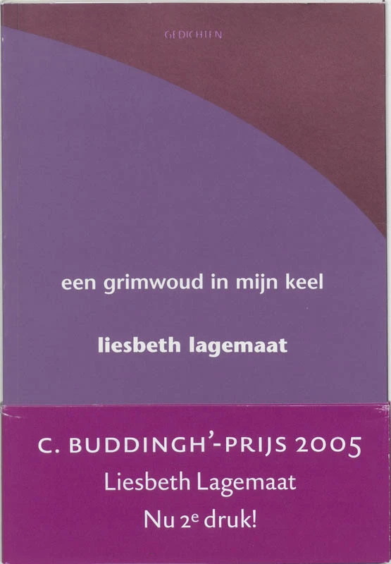 Een grimwoud in mijn keel – Liesbeth Lagemaat – boek cover