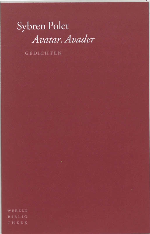 Avatar. Avader – Sybren Polet – boek cover