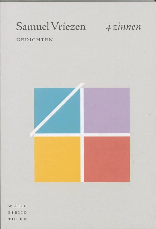 4 zinnen – Samuel Vriezen – boek cover
