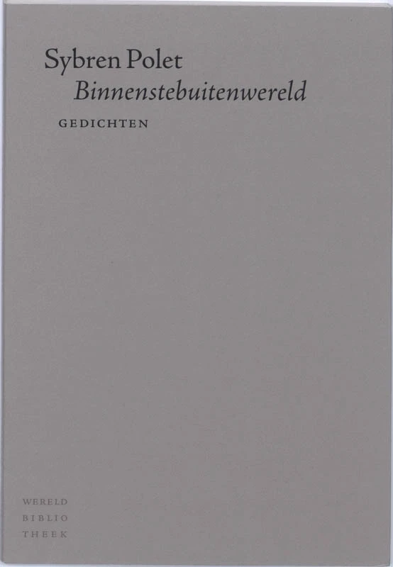 Binnenstebuitenwereld – Sybren Polet – boek cover