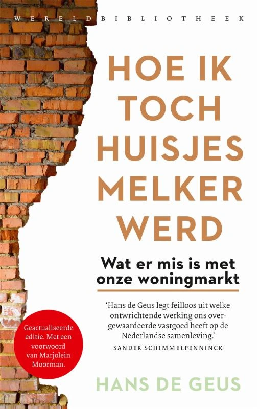 Hoe ik toch huisjesmelker werd – Hans de Geus – boek cover