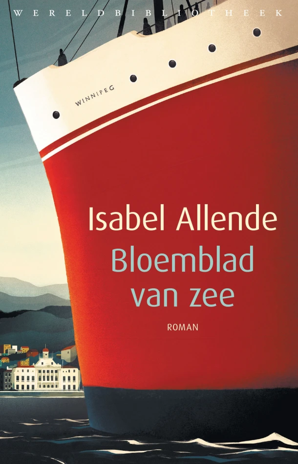 Bloemblad van zee – Isabel Allende – boek cover