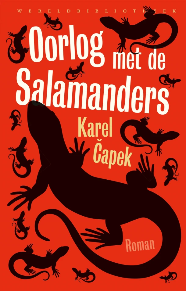 Oorlog met de salamanders – Karel Capek – boek cover