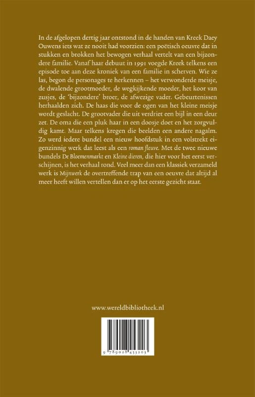 Mijnwerk – Kreek Daey Ouwens – boek cover