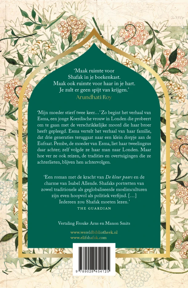 Het huis van de vier winden – Elif Shafak – boek cover