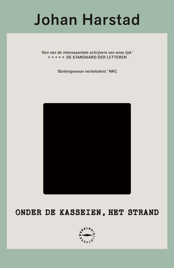 Onder de kasseien, het strand – Johan Harstad – boek cover