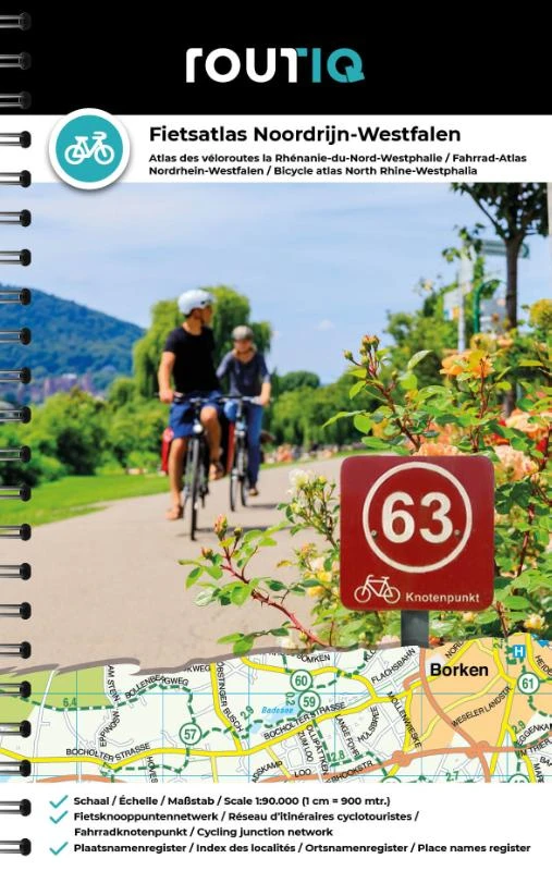 Routiq Fahrrad Knotenpunkten Atlas