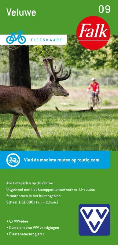 Falk VVV Fietskaart 09 Veluwe – boek cover