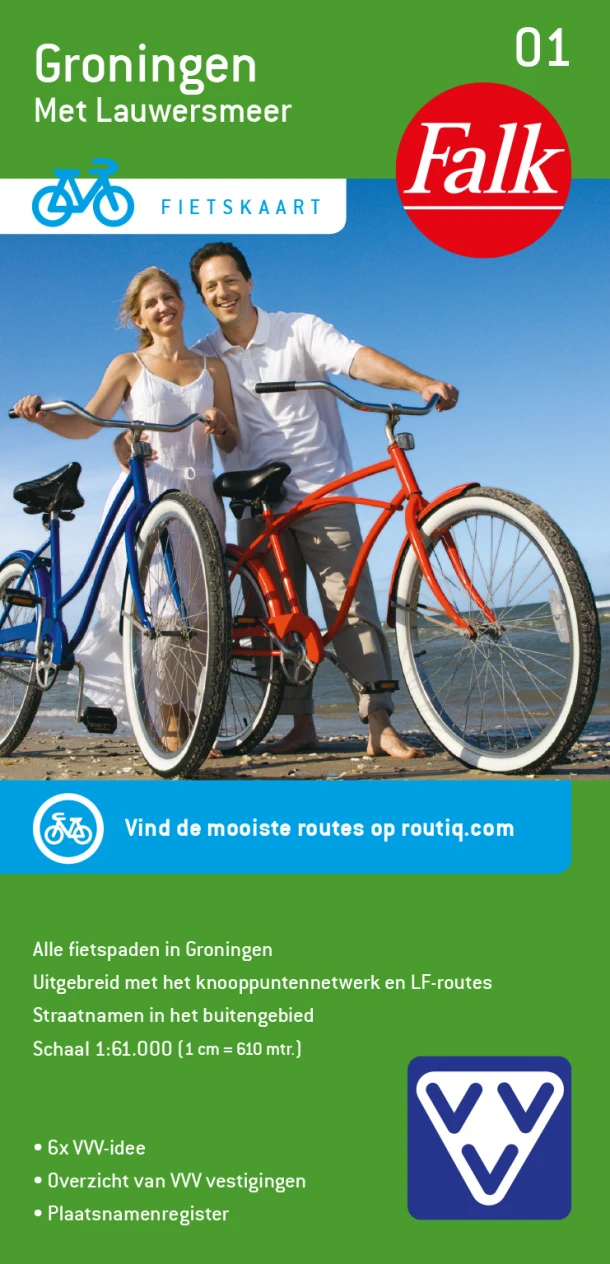 Fietskaart 01. Groningen – boek cover