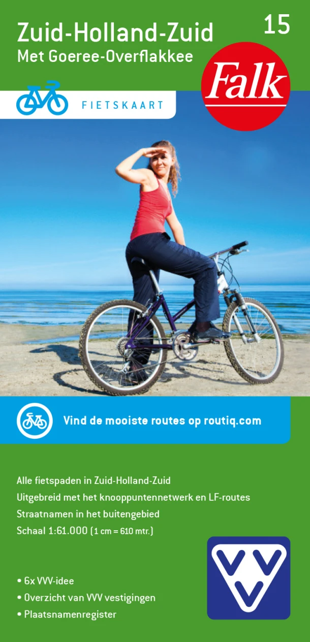 Fietskaart 12. Zuid-Holland Zuid – boek cover