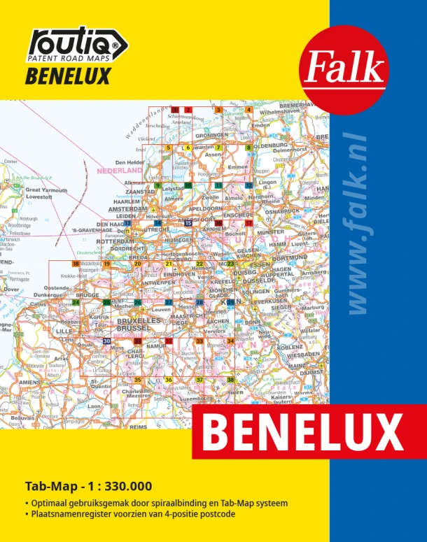 Benelux Routiq – boek cover