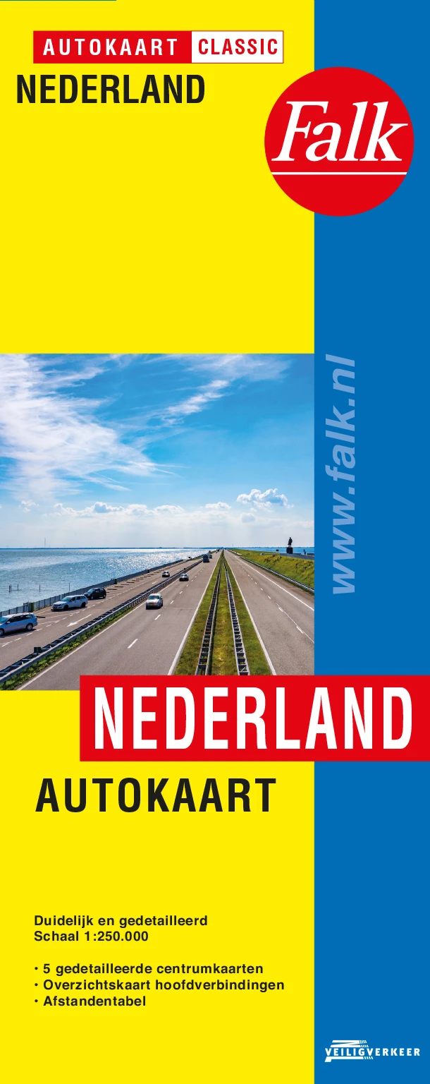 Autokaart Nederland Classic – boek cover