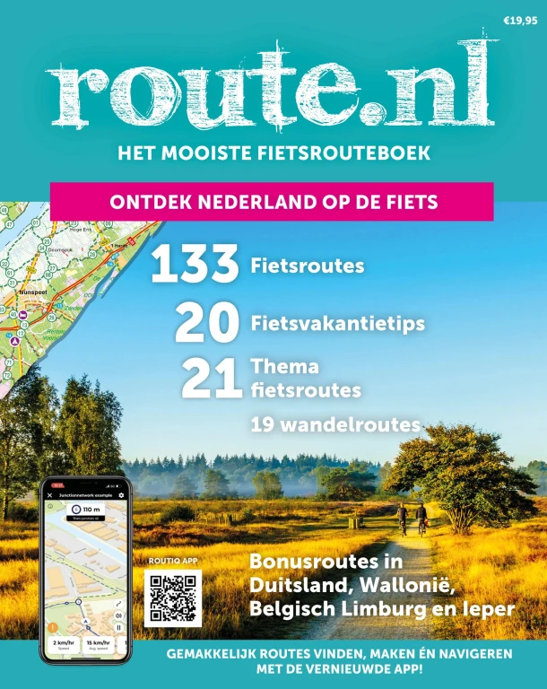 Route.nl het mooiste fietsrouteboek – boek cover