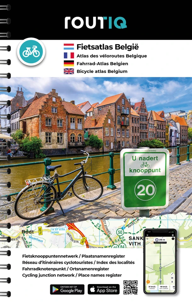 Fietsatlas België – boek cover