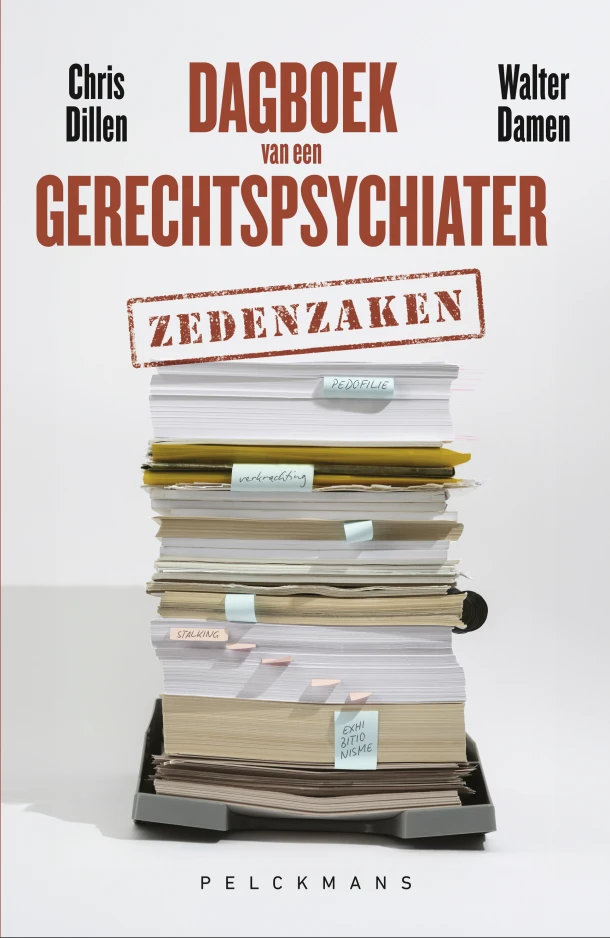 Dagboek van een gerechtspsychiater – Walter Damen – boek cover