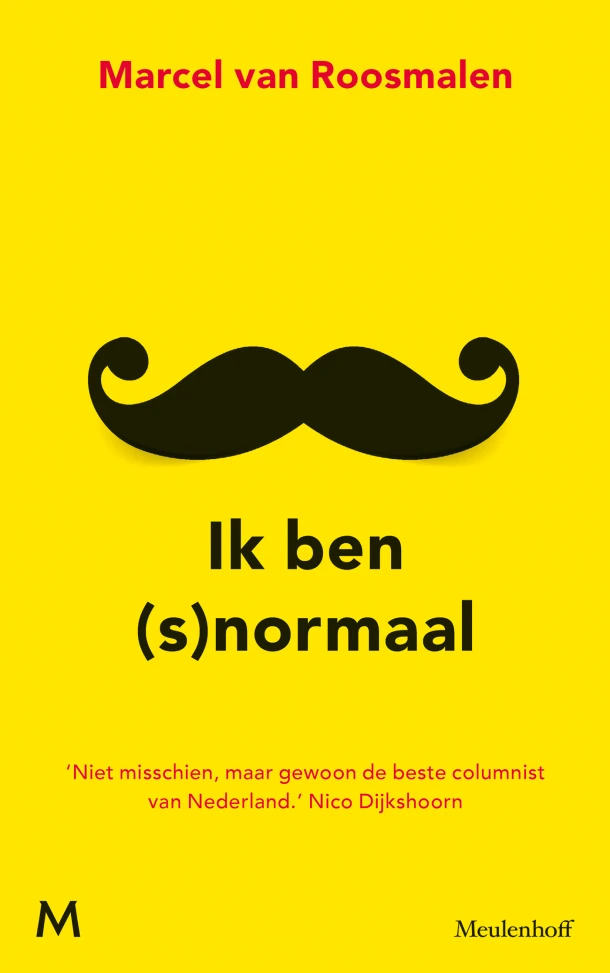Ik ben (s)normaal – Marcel van Roosmalen – boek cover
