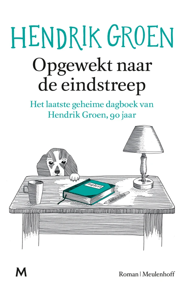 Opgewekt naar de eindstreep – Hendrik Groen – boek cover