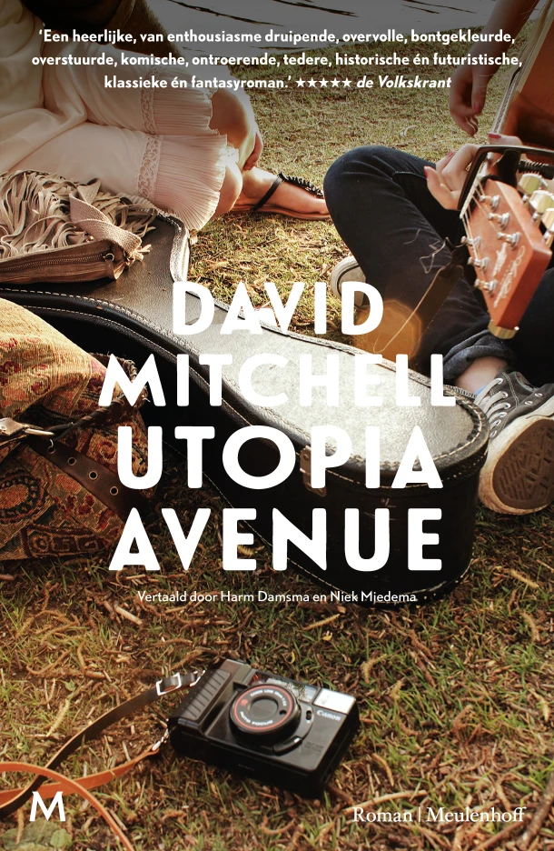 Utopia Avenue – David Mitchell – boek cover