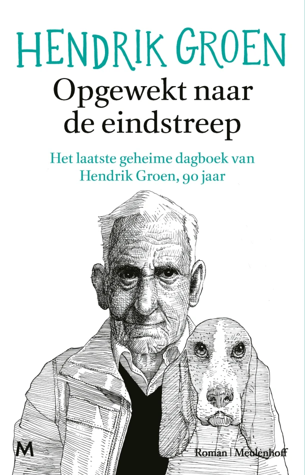 Opgewekt naar de eindstreep – Hendrik Groen – boek cover