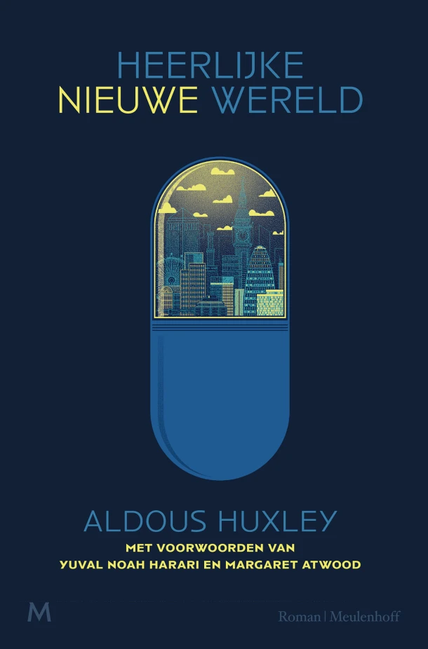 Heerlijke nieuwe wereld – Aldous Huxley – boek cover