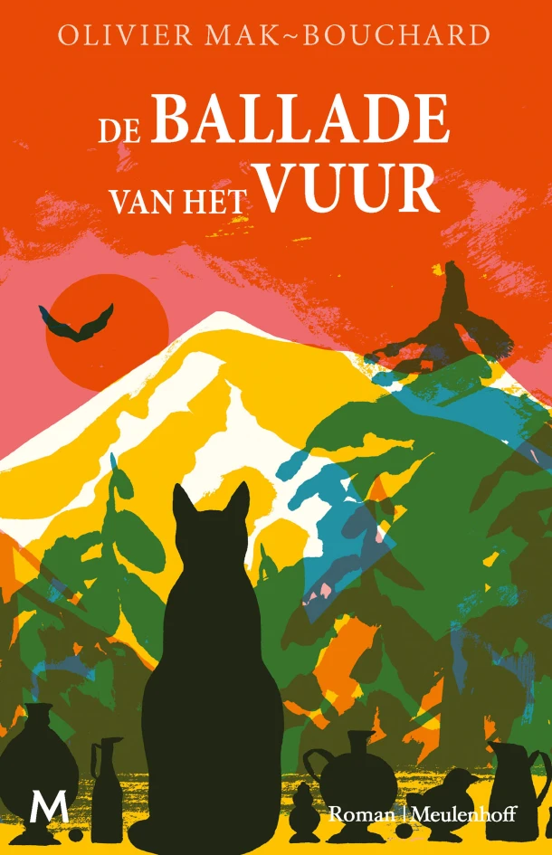 De ballade van het vuur – Olivier Mak-Bouchard – boek cover