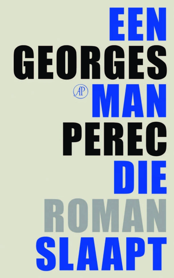 Een man die slaapt – Georges Perec – boek cover