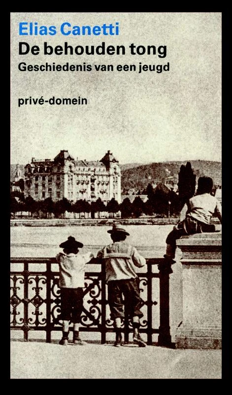 De behouden tong – Elias Canetti – boek cover