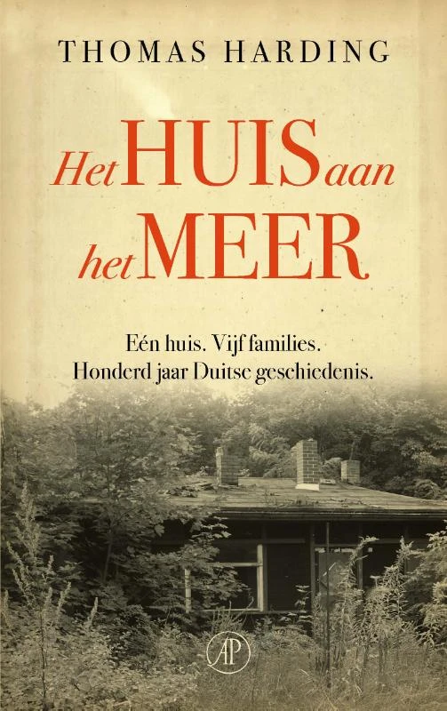 Het huis aan het meer – Thomas Harding – boek cover