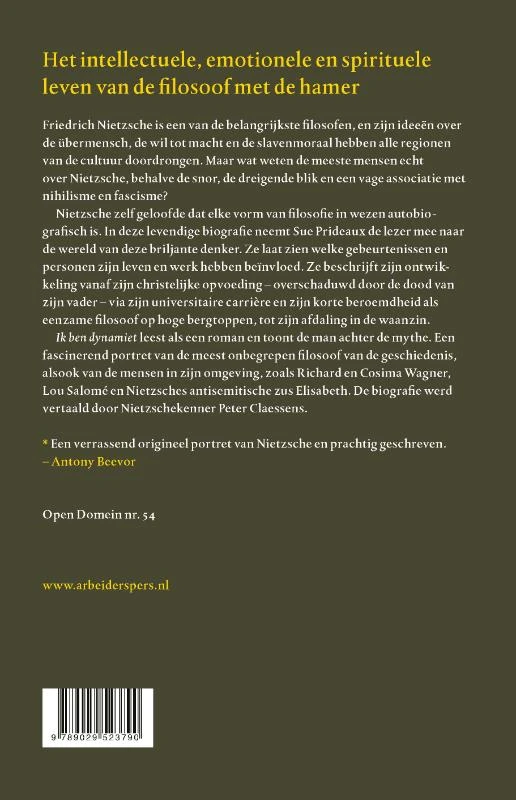 Ik ben dynamiet – Sue Prideaux – boek cover