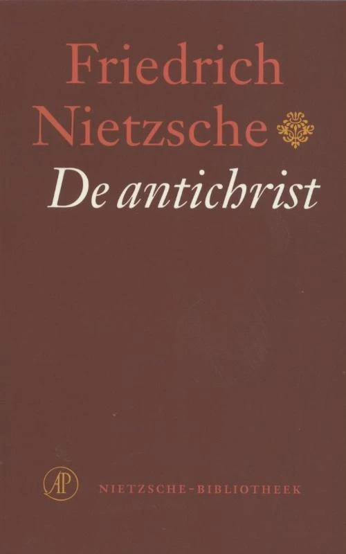 De antichrist – Friedrich Nietzsche – boek cover