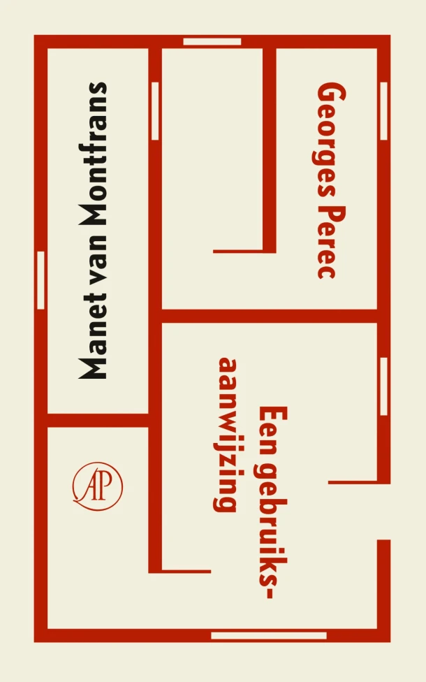 Georges Perec, een gebruiksaanwijzing – Manet van Montfrans – boek cover