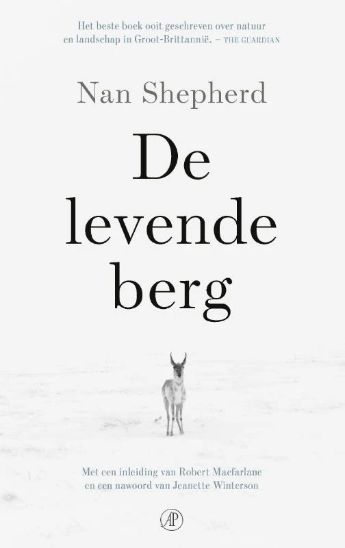 De levende berg – Nan Shepherd – boek cover