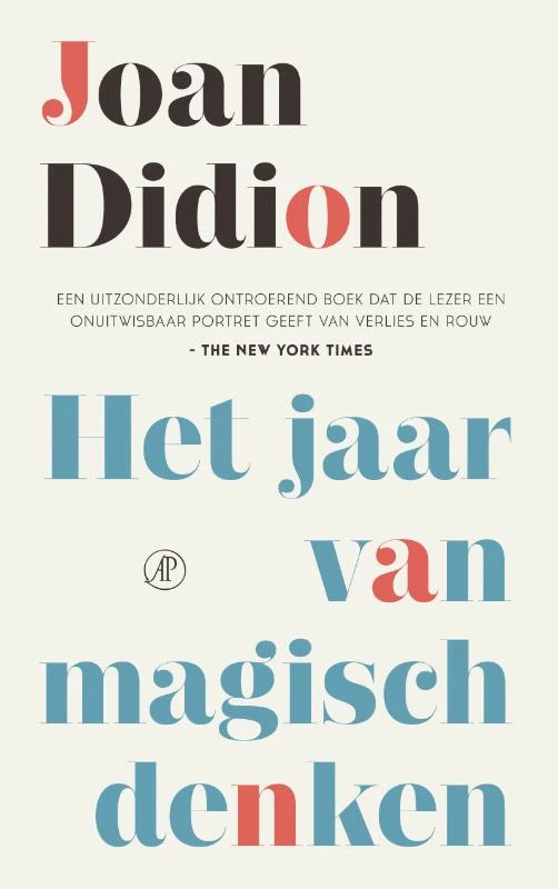 Het jaar van magisch denken – Joan Didion – boek cover