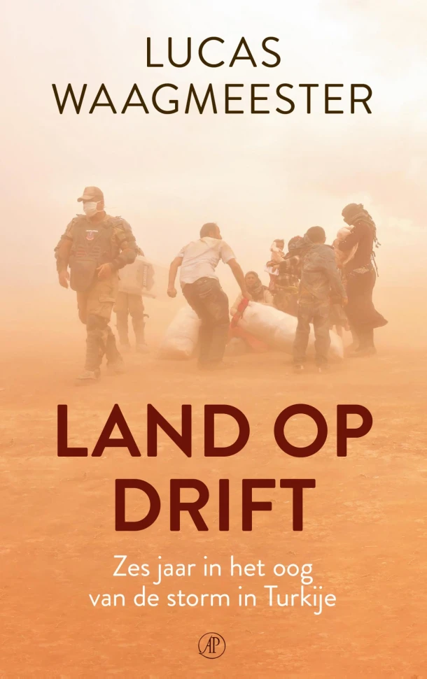 Land op drift – Lucas Waagmeester – boek cover