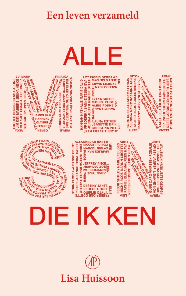 Alle mensen die ik ken – Lisa Huissoon – boek cover