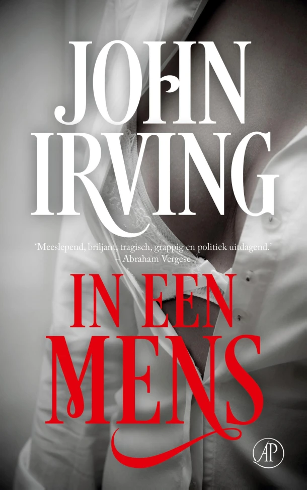 In een mens – John Irving – boek cover