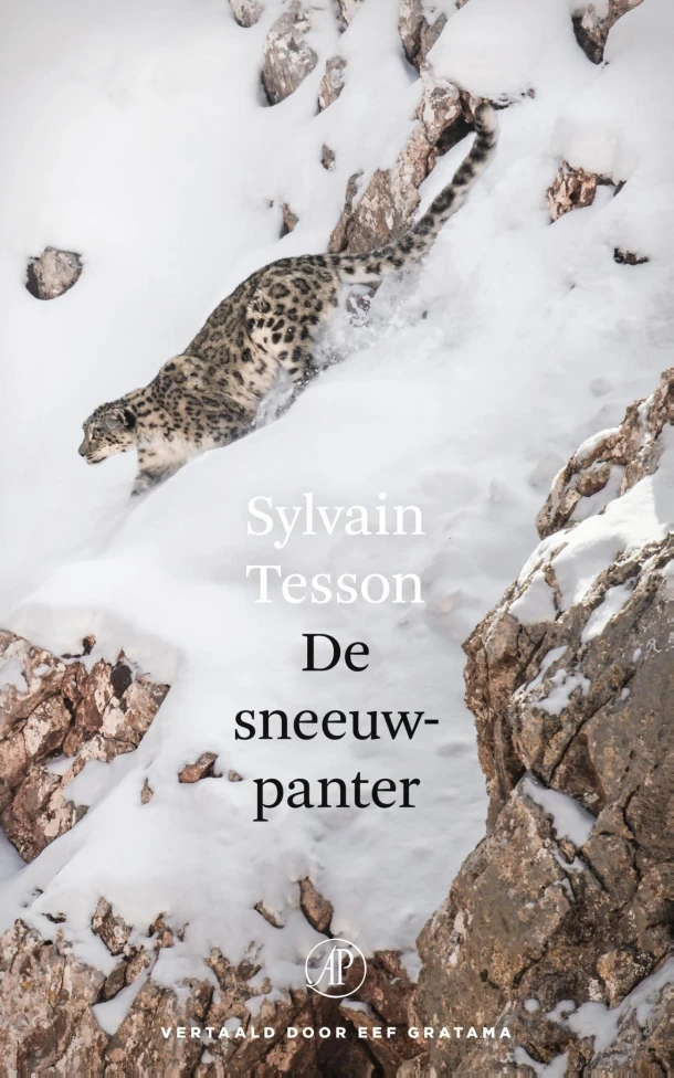 De sneeuwpanter – Sylvain Tesson – boek cover
