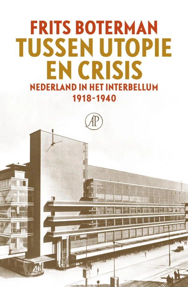 Tussen utopie en crisis – Frits Boterman – boek cover