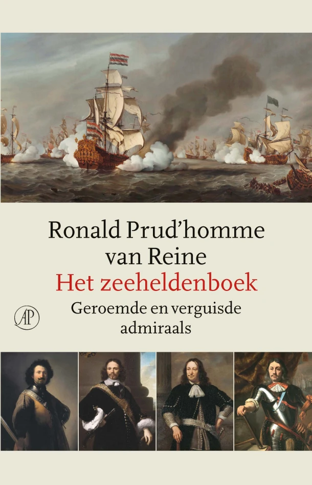 Het zeeheldenboek – Ronald Prud‘homme van Reine – boek cover