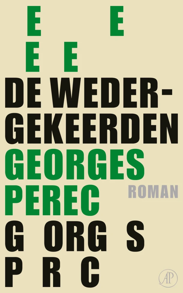 De wedergekeerden – Georges Perec – boek cover