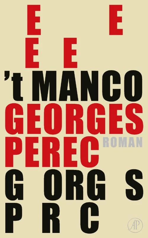 't Manco – Georges Perec – boek cover