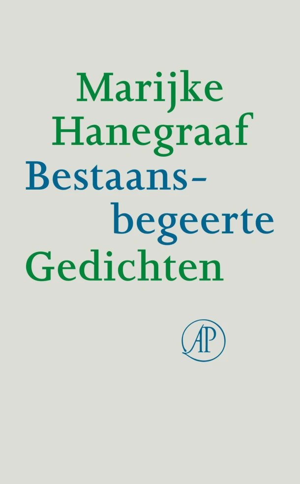 Bestaansbegeerte – Marijke Hanegraaf – boek cover