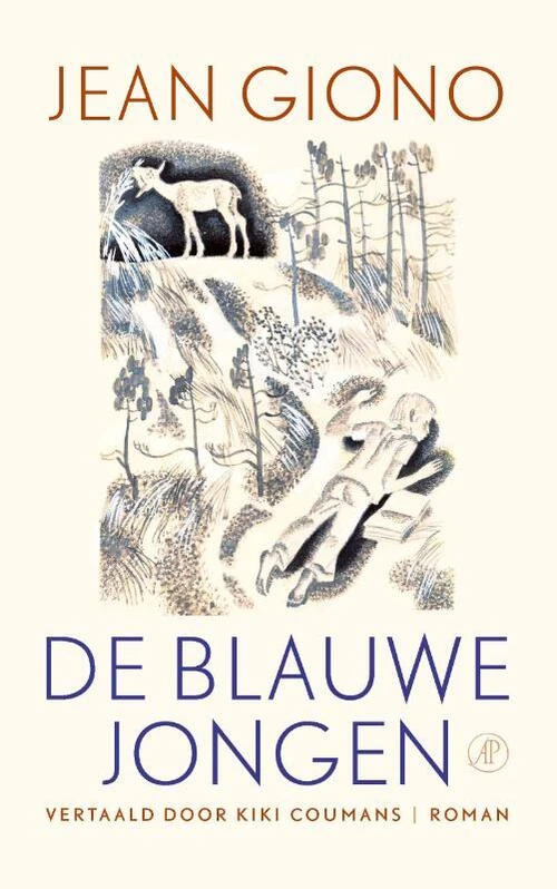 De blauwe jongen – boek cover