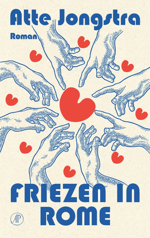 Friezen in Rome – Atte Jongstra – boek cover